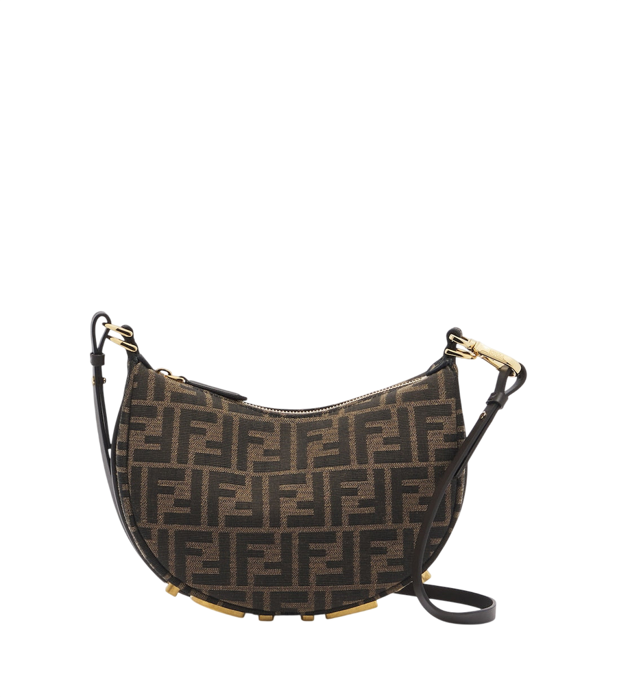 Fendi Fendigraphy Mini FF Zucca shoulder bag
