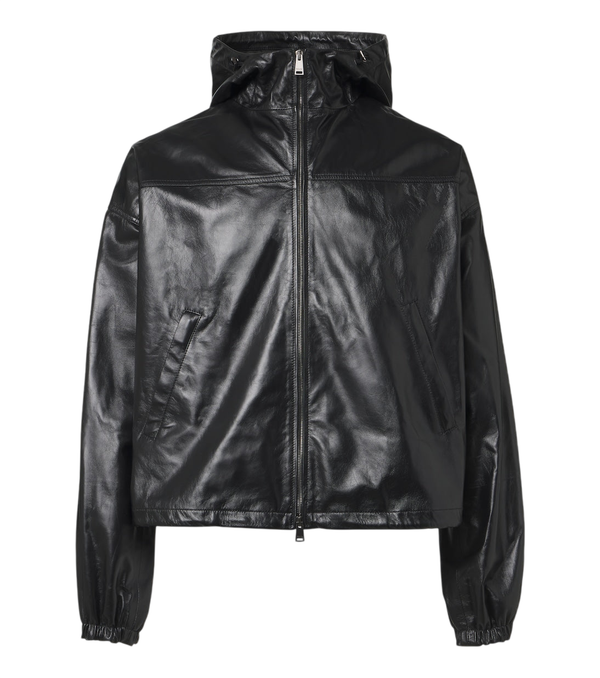 Fendi Leather bomber jacket