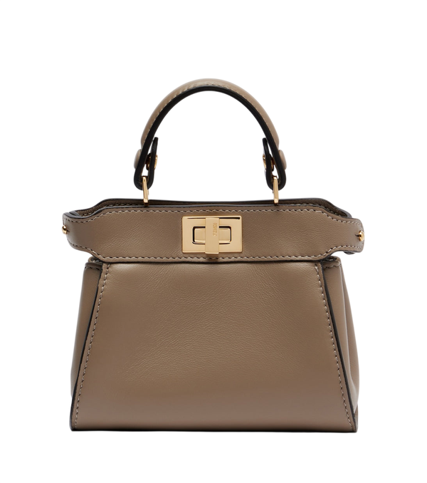 Fendi Borsa a mano Peekaboo® Nano in pelle