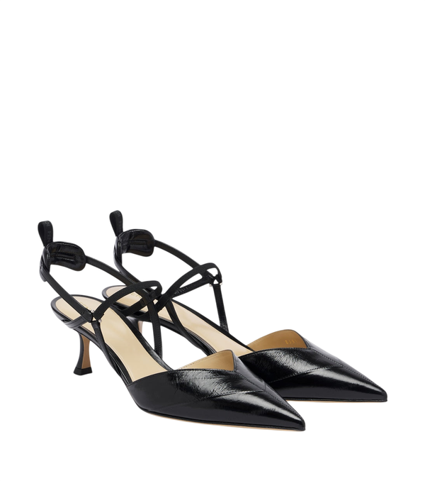 Fendi Décolleté slingback in pelle Very Colibrì