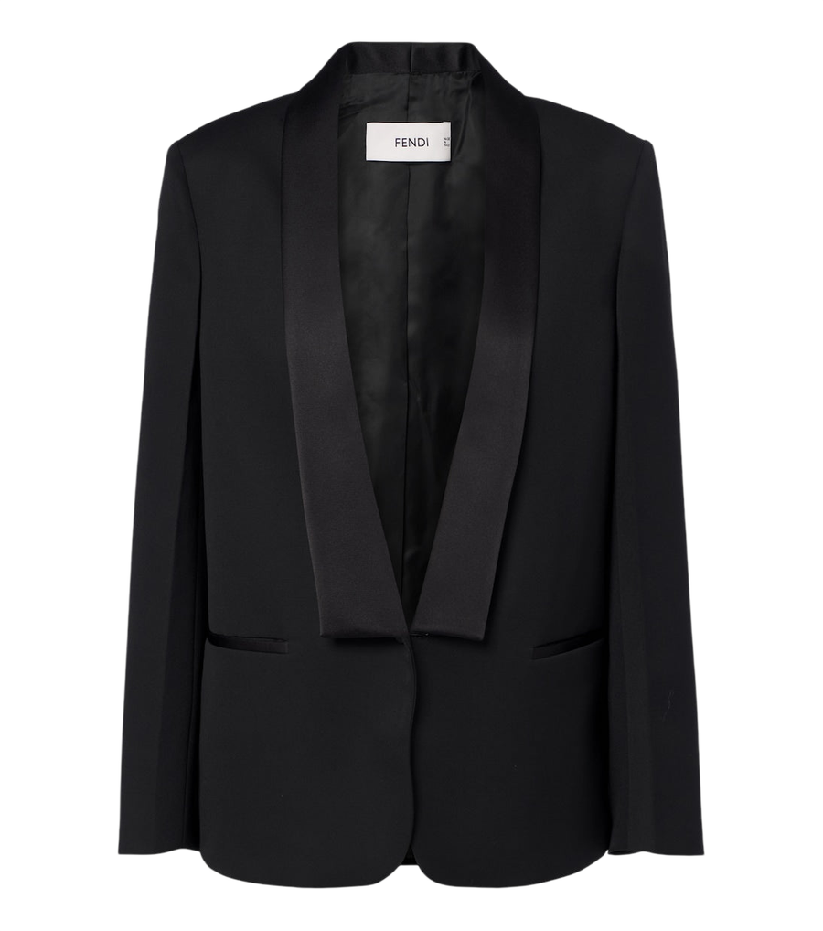 Fendi Virgin wool tuxedo jacket
