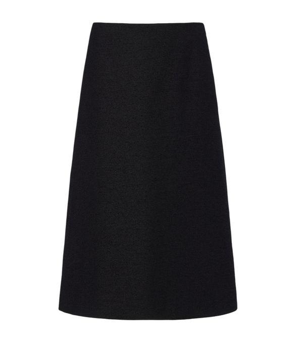 Fendi Gonna midi bouclé in misto lana