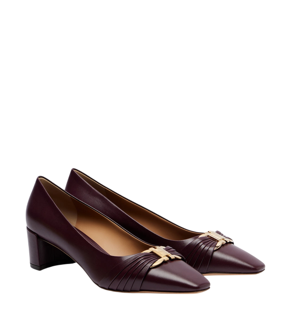 Escarpins en cuir Tillya Ferragamo