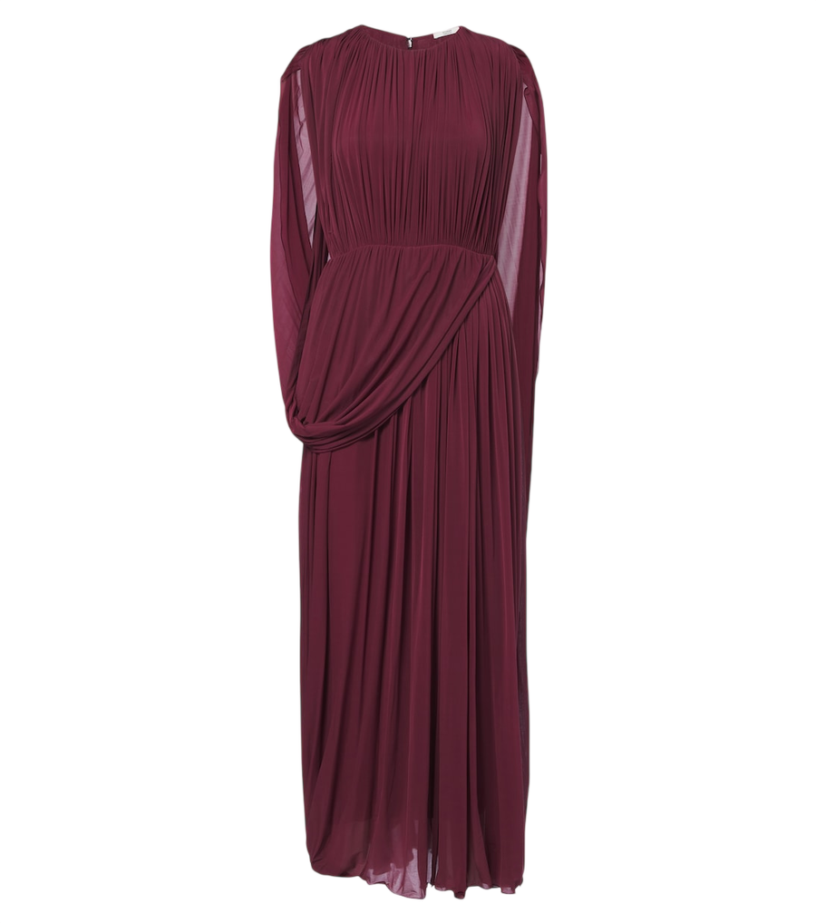 Fforme Kahlo draped jersey maxi dress