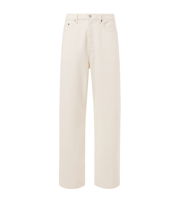 Frame Baggy high-rise wide-leg jeans