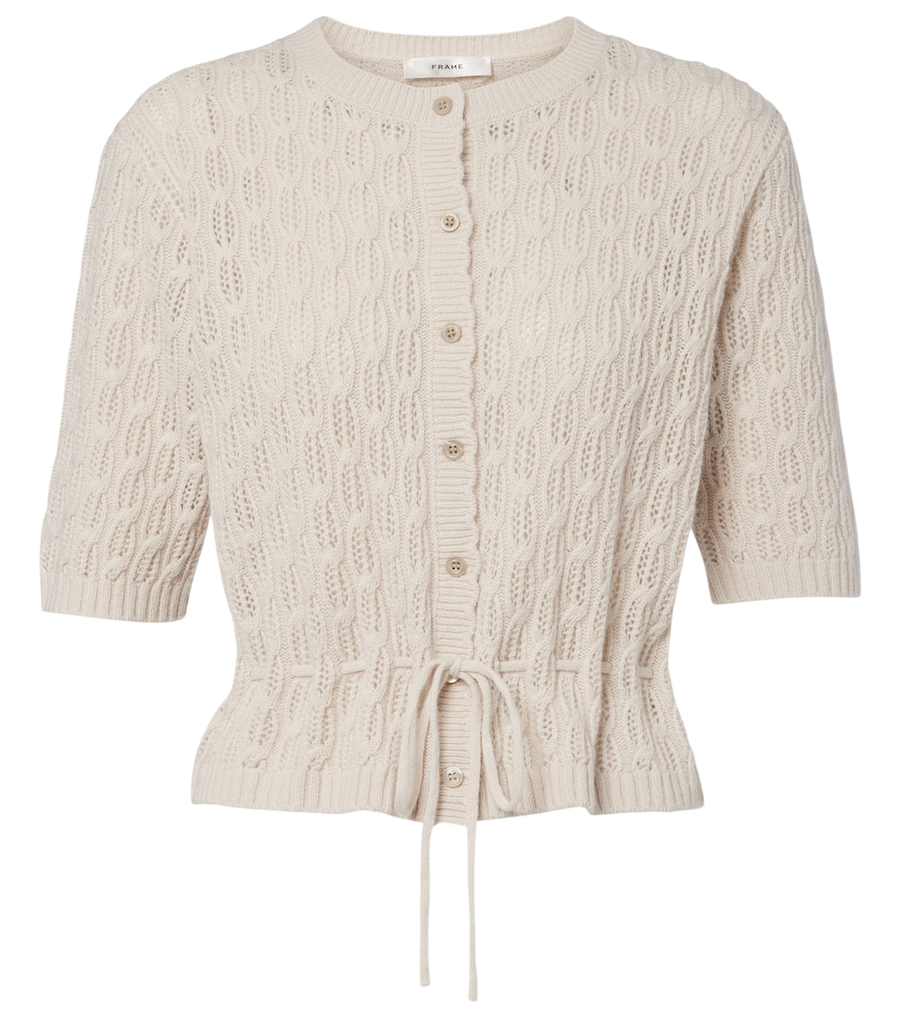 Frame Clover wool and cashmere cardigan