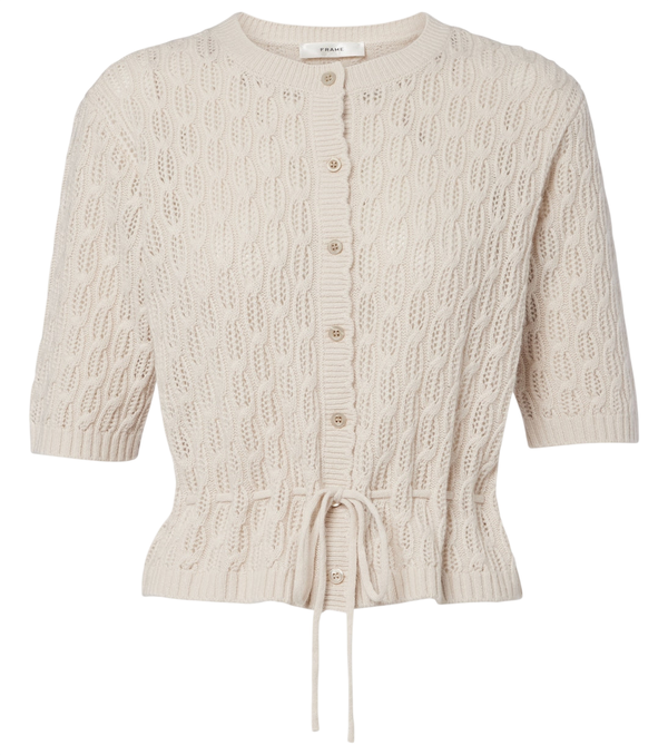 Frame Clover wool and cashmere cardigan