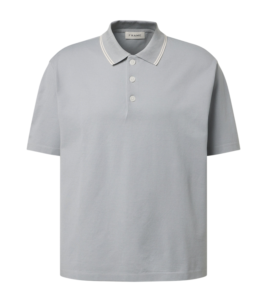 Frame Cotton piqué polo shirt