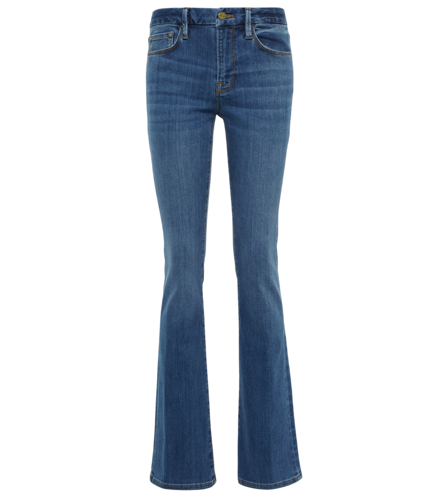 Jeans de tiro medio Le Mini Boot de Frame