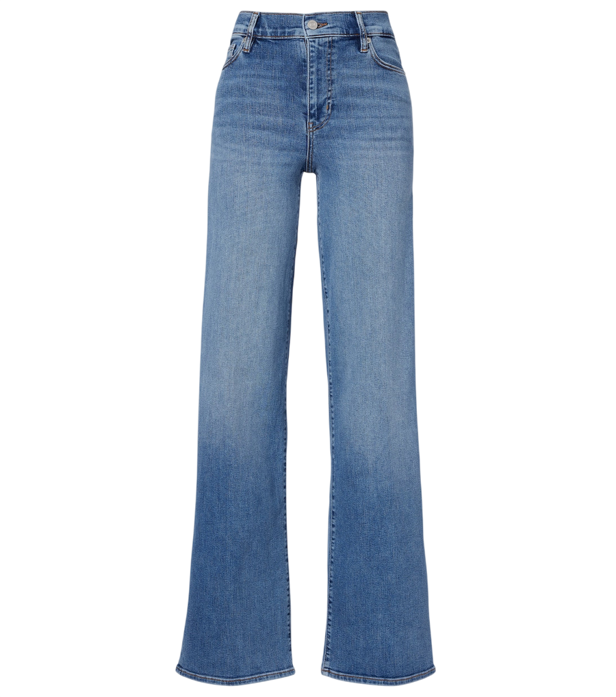Frame Le Slim Palazzo Long wide-leg jeans