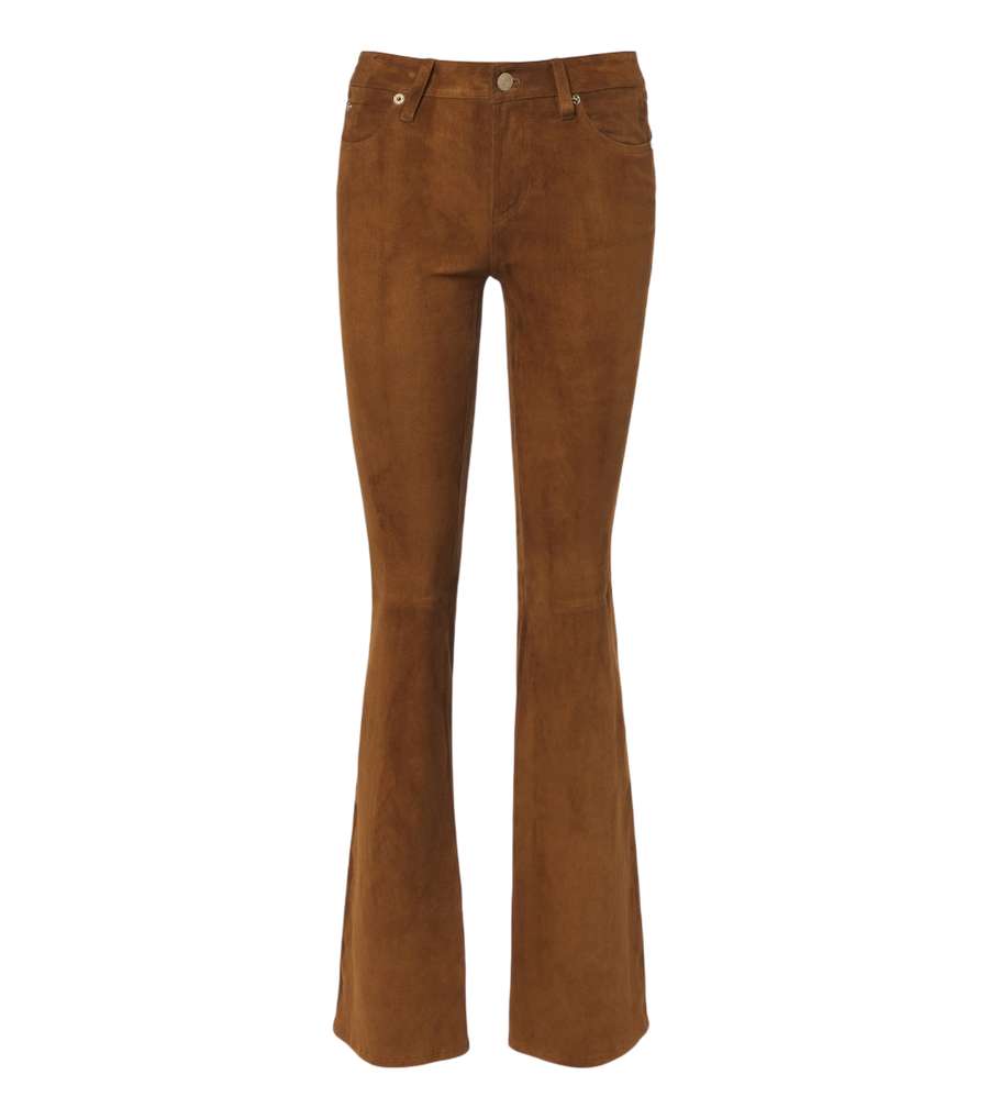 Frame Rodeo suede flared pants
