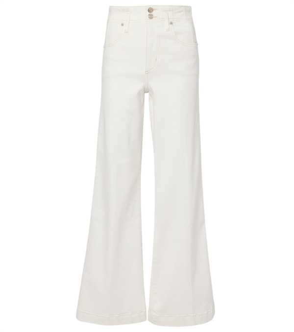 Frame The Seamed Wide high-rise pants