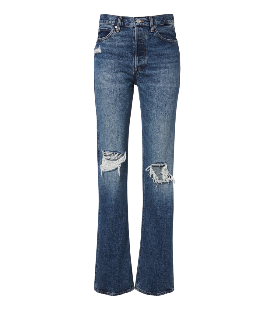 Jeans rectos desgastados The Vertical de Frame