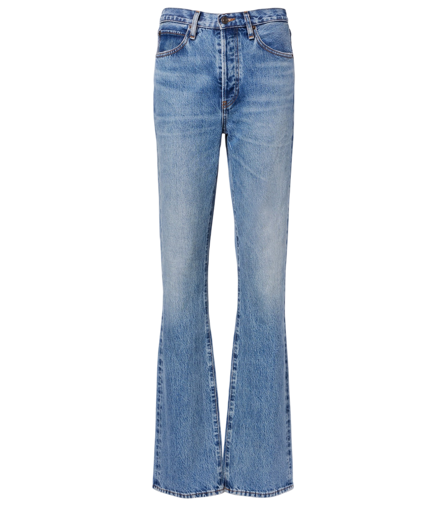 Jeans rectos de tiro alto Vertical de Frame