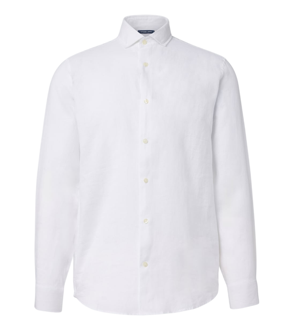 Frescobol Carioca Antonio long-sleeved linen shirt