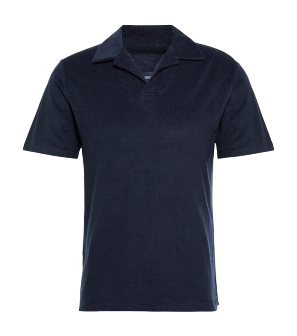 Frescobol Carioca Faustino terry polo shirt