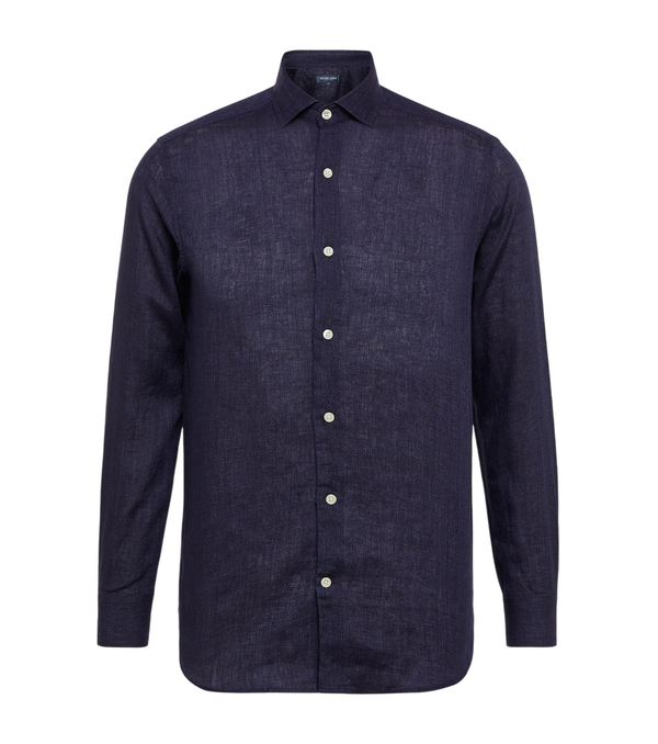Frescobol Carioca Long-sleeved linen shirt