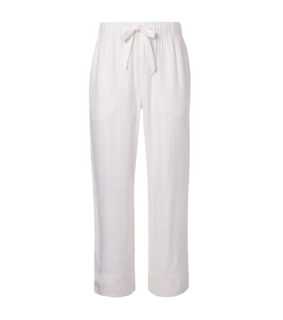 Frescobol Carioca Luan linen-blend straight pants