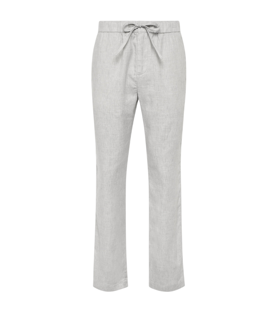 Frescobol Carioca Oscar linen and cotton straight pants