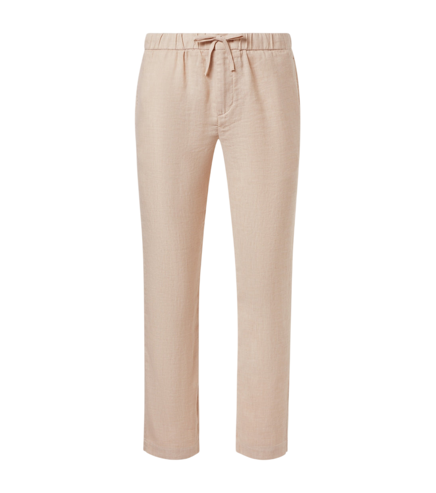 Frescobol Carioca Oscar linen and cotton straight pants