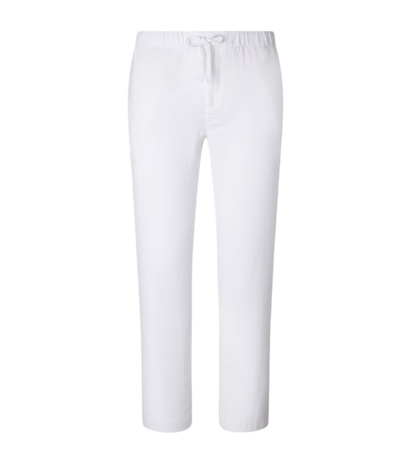 Frescobol Carioca Oscar straight linen and cotton chinos