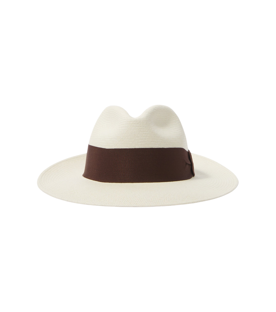 Frescobol Carioca Rafael straw Panama hat