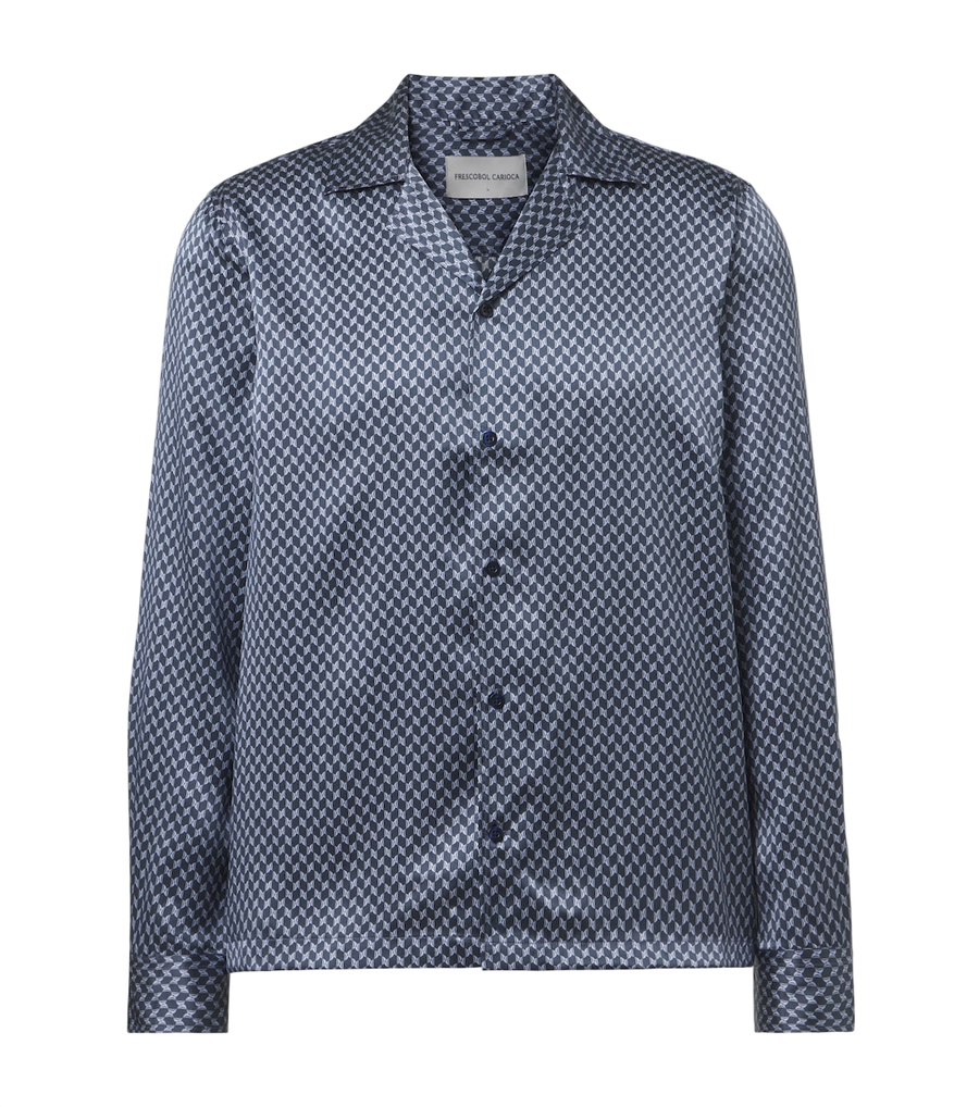 Frescobol Carioca Safra silk shirt