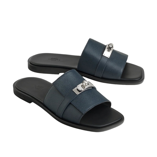 Hermes Men's Marine Gabriel Sandals