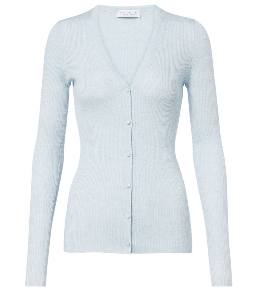 Gabriela Hearst Aiste cashmere, silk, and hemp cardigan