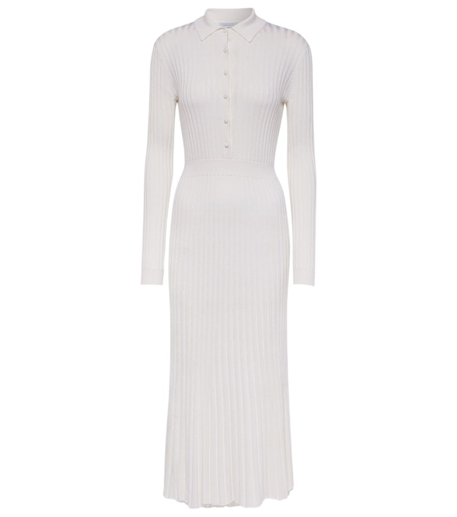 Robe longue Ardor en soie et cachemire Gabriela Hearst