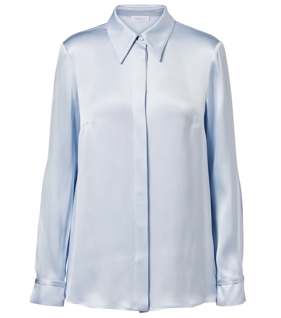 Camicia in raso di seta Cruz Gabriela Hearst
