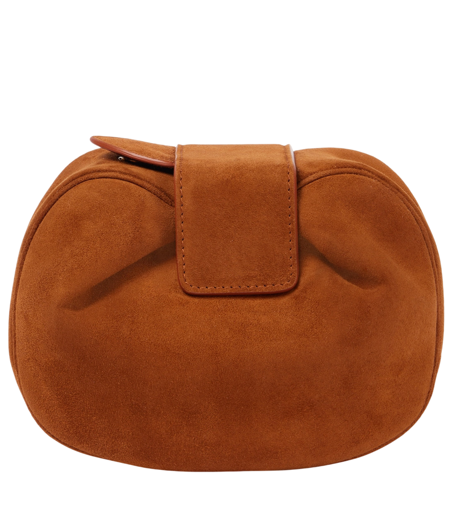 Gabriela Hearst Clutch Demi em camurça