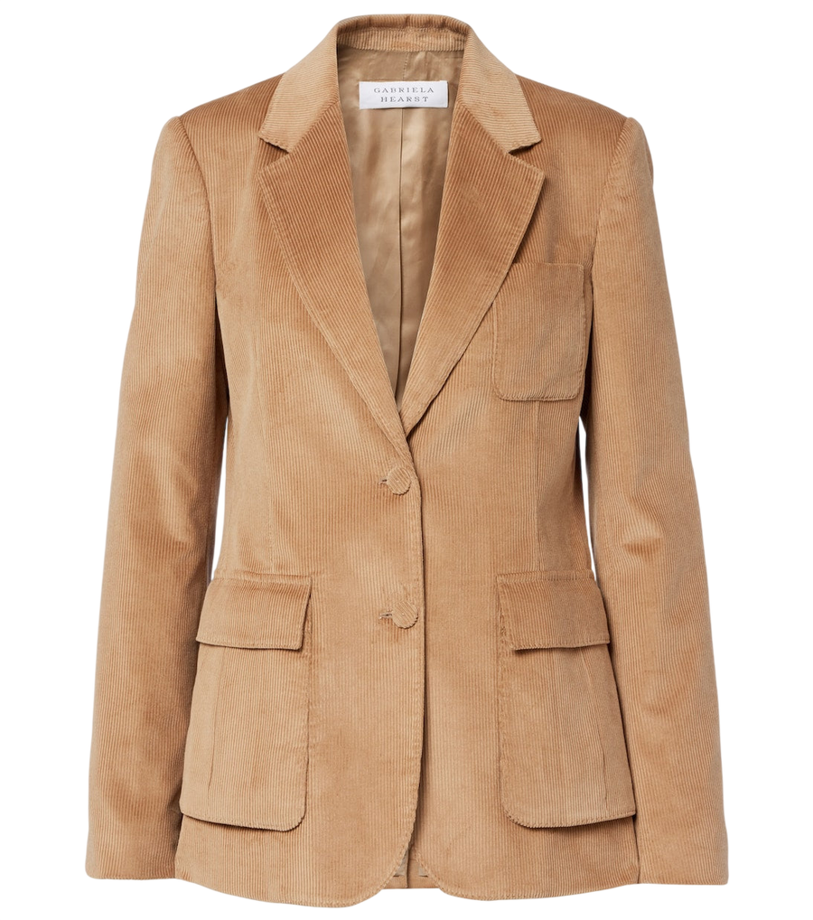 Gabriela Hearst Louisa cotton corduroy blazer