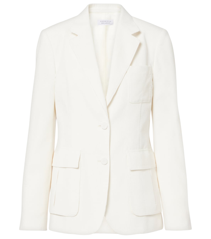 Gabriela Hearst Louisa cotton corduroy blazer