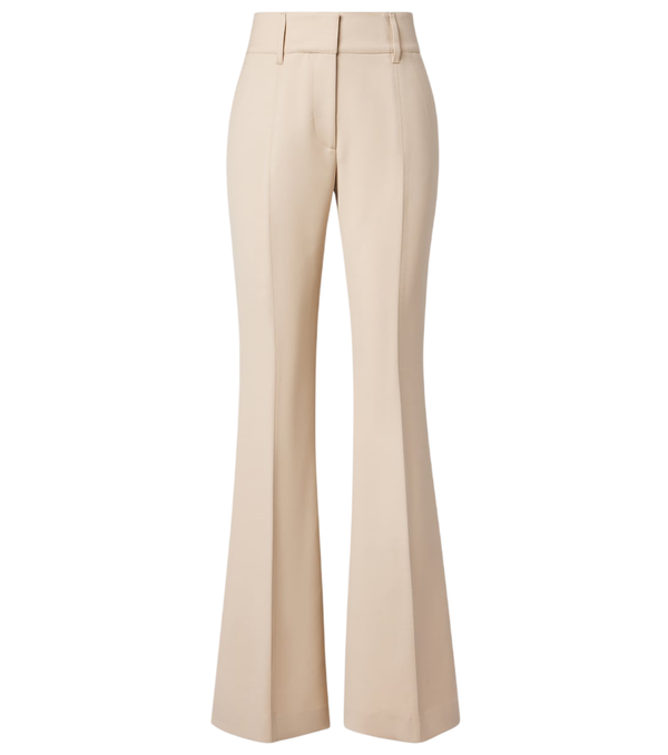 Gabriela Hearst Rhein high-rise wool flared pants