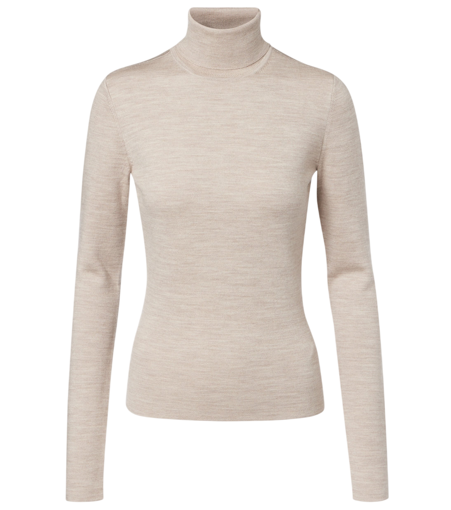 Gabriela Hearst Wool, cashmere, and silk turtleneck top