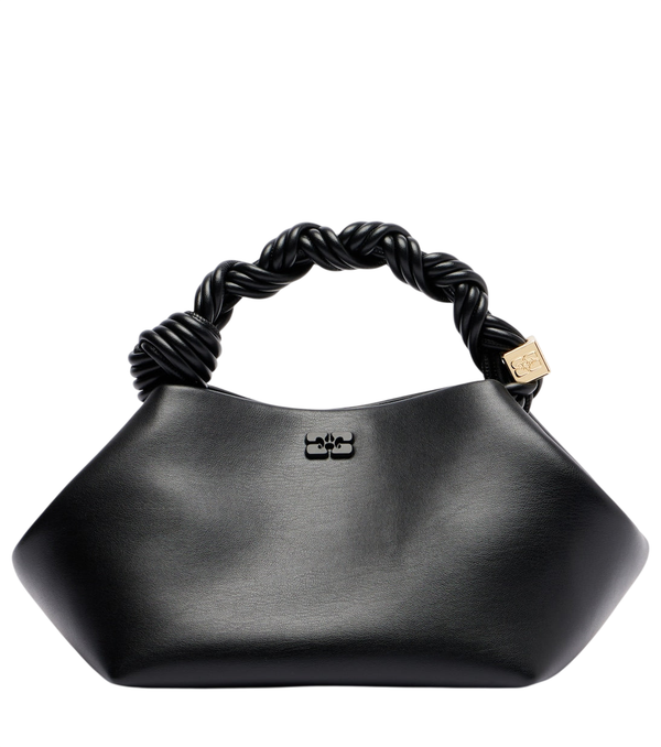 Ganni Bou Small leather tote bag