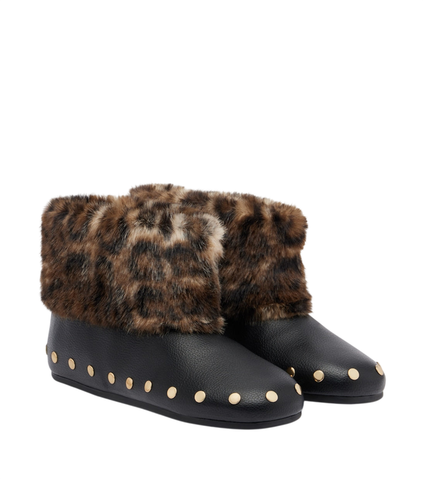 Ganni Jenny studded ankle boots