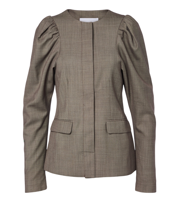 Ganni Wool-blend blazer
