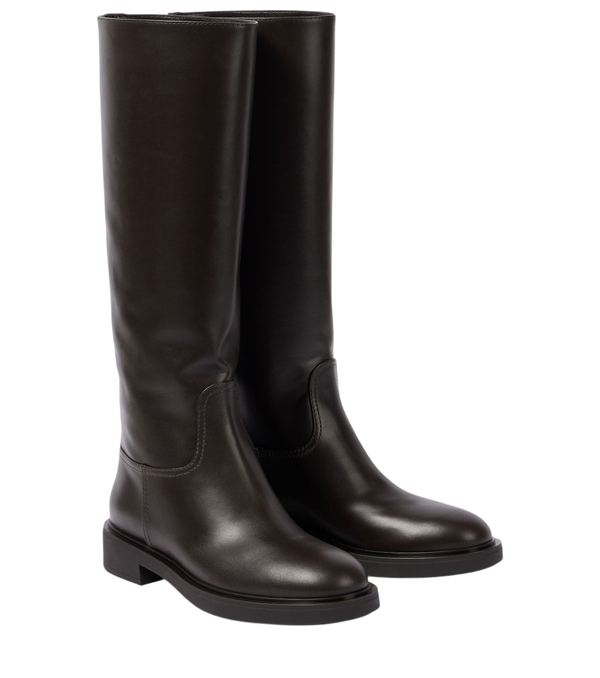 Gianvito Rossi Ascott leather knee-high boots