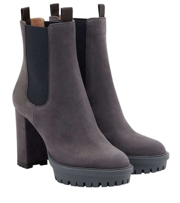 Gianvito Rossi Barry suede Chelsea boots