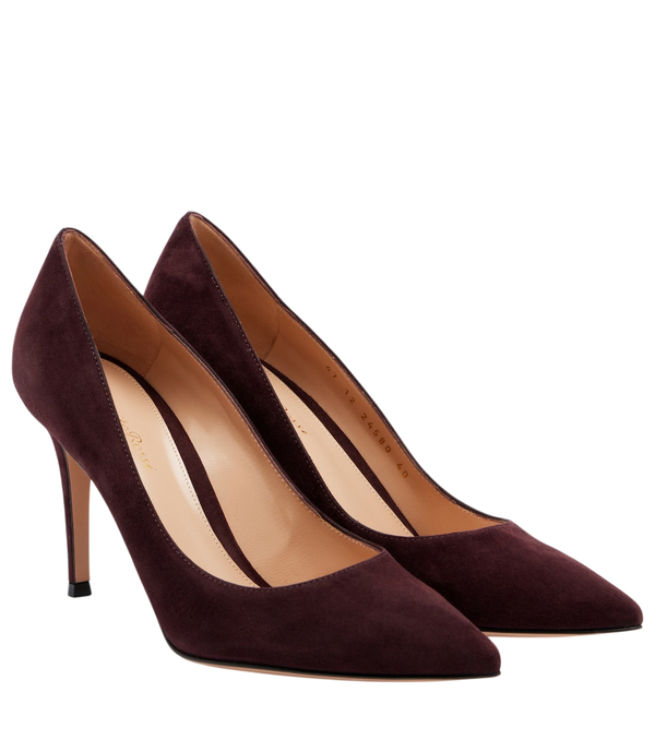 Gianvito Rossi Sapatos de camurça Gianvito