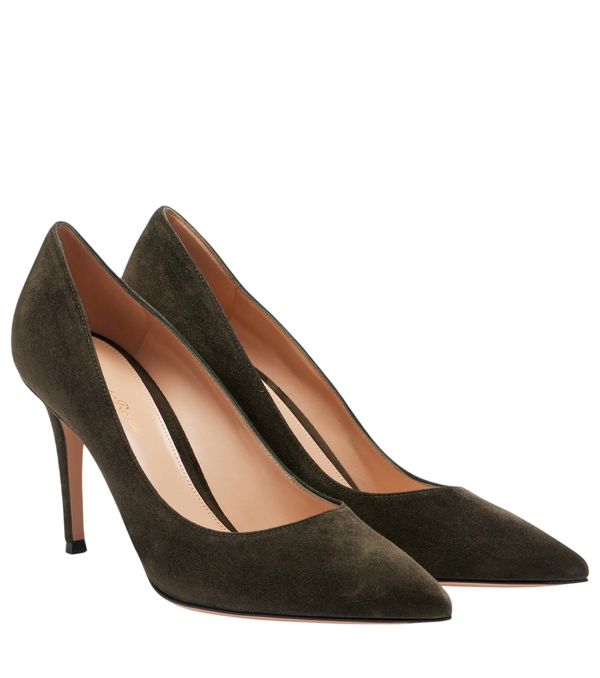 Gianvito Rossi Sapatos de camurça Gianvito