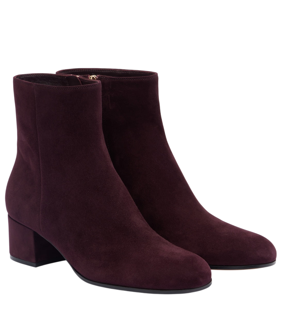 Gianvito Rossi Joelle 45 velvet ankle boots
