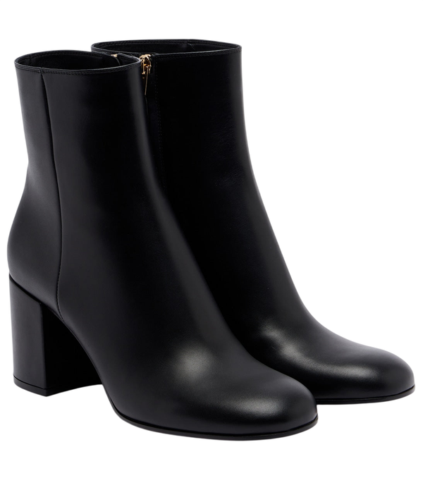 Gianvito Rossi Joelle leather ankle boots