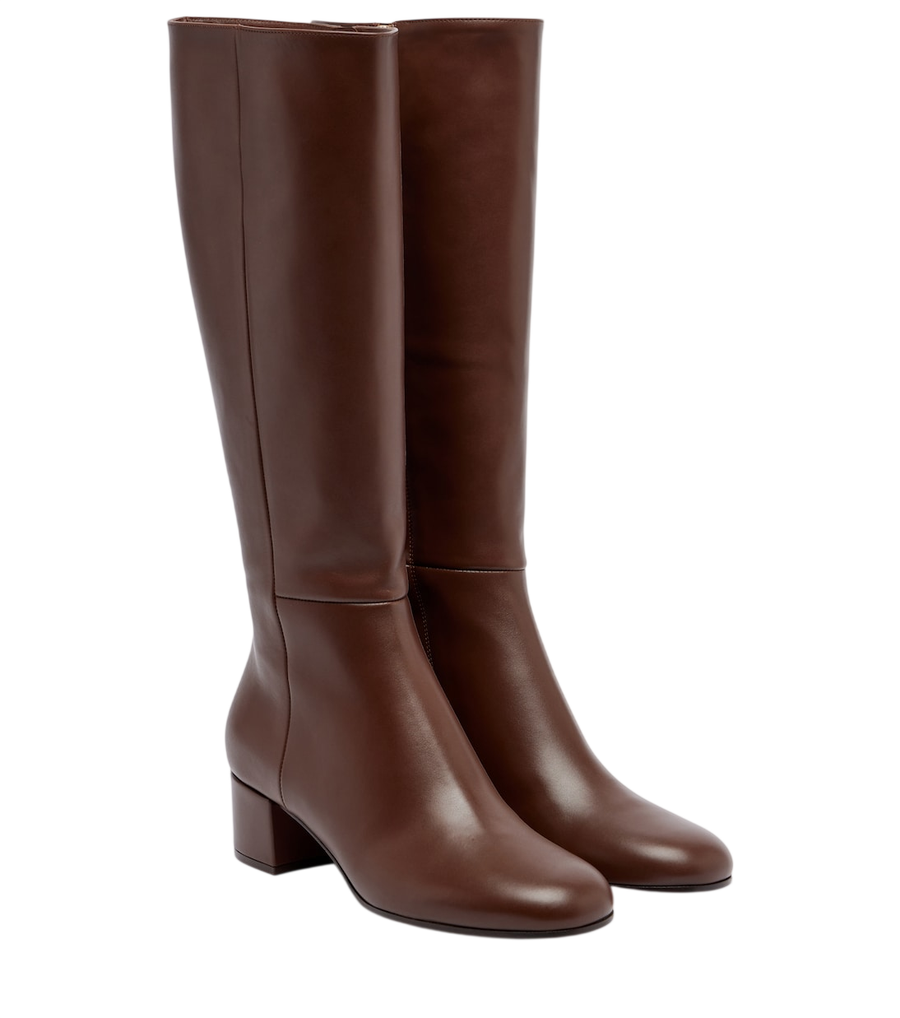 Gianvito Rossi Joelle leather knee-high boots