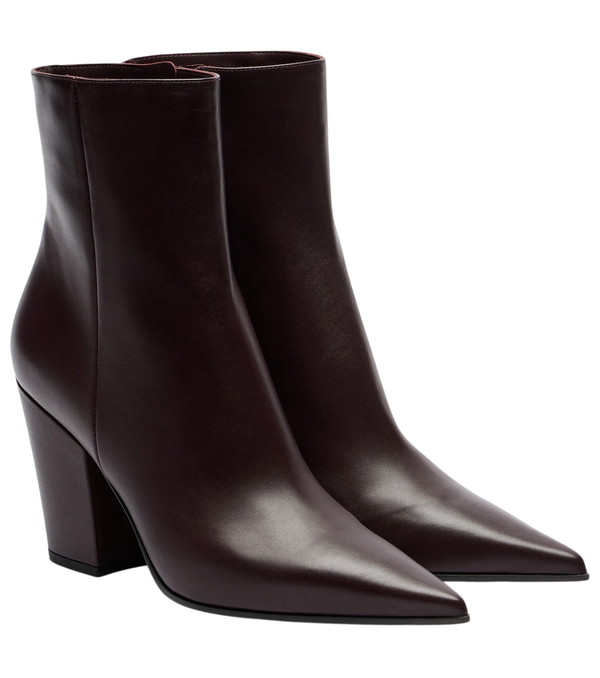 Gianvito Rossi Keinna leather ankle boots