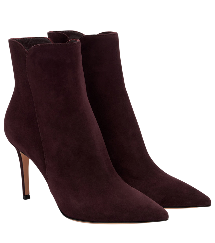Gianvito Rossi Levy suede ankle boots
