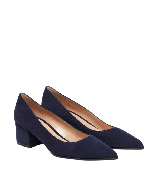 Gianvito Rossi Décolleté in pelle scamosciata Piper