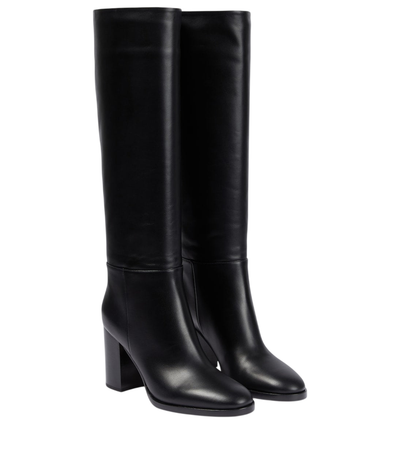 Gianvito Rossi Santiago knee-high leather boots [white-bg-v2:c1cb8fee-7113-4ddd-a52a-4289af44589b]